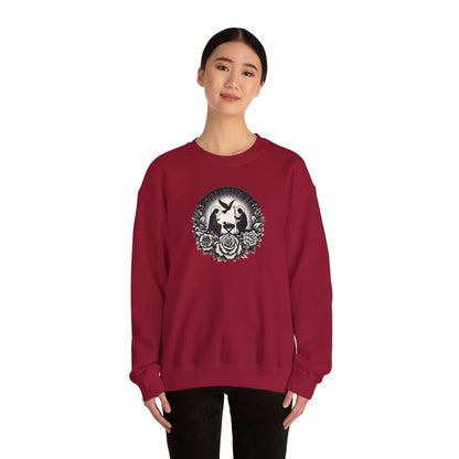 Floral Nativity Unisex Sweatshirt