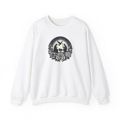 Floral Nativity Unisex Sweatshirt