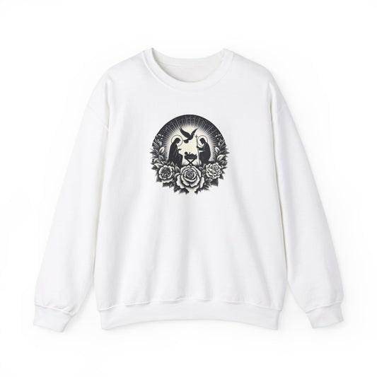 Floral Nativity Unisex Sweatshirt